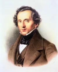 Porträt von Felix Mendelssohn